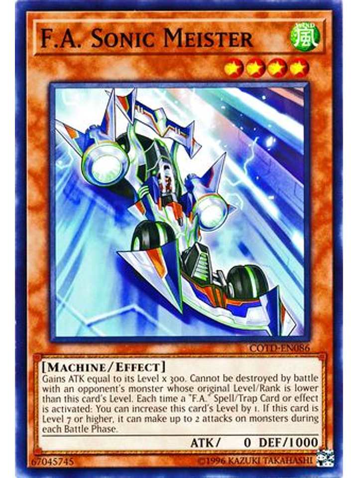 F.A. Sonic Meister - COTD-EN086 - Common Unlimited 1