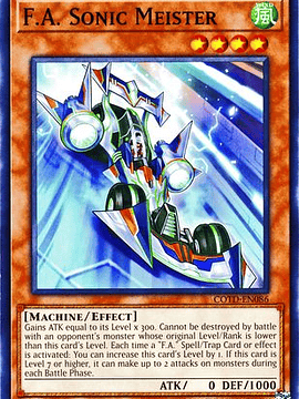 F.A. Sonic Meister - COTD-EN086 - Common Unlimited