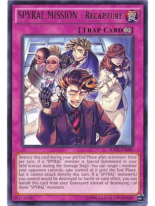 SPYRAL MISSION - Recapture - RATE-EN089 - Rare Unlimited