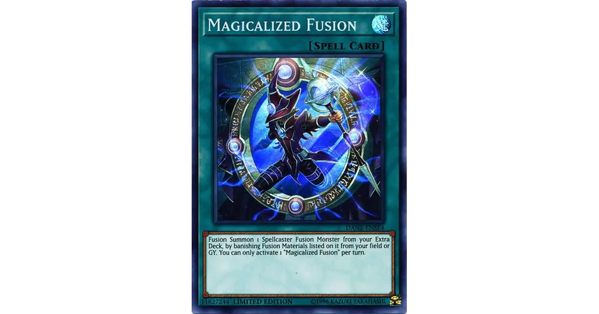 Yu-Gi-Oh! – Magicalized Fusion – DANE-ENSE4 Super Rare Limited Edition | Sammelkarte Aus Dark Neostorm: Special Edition