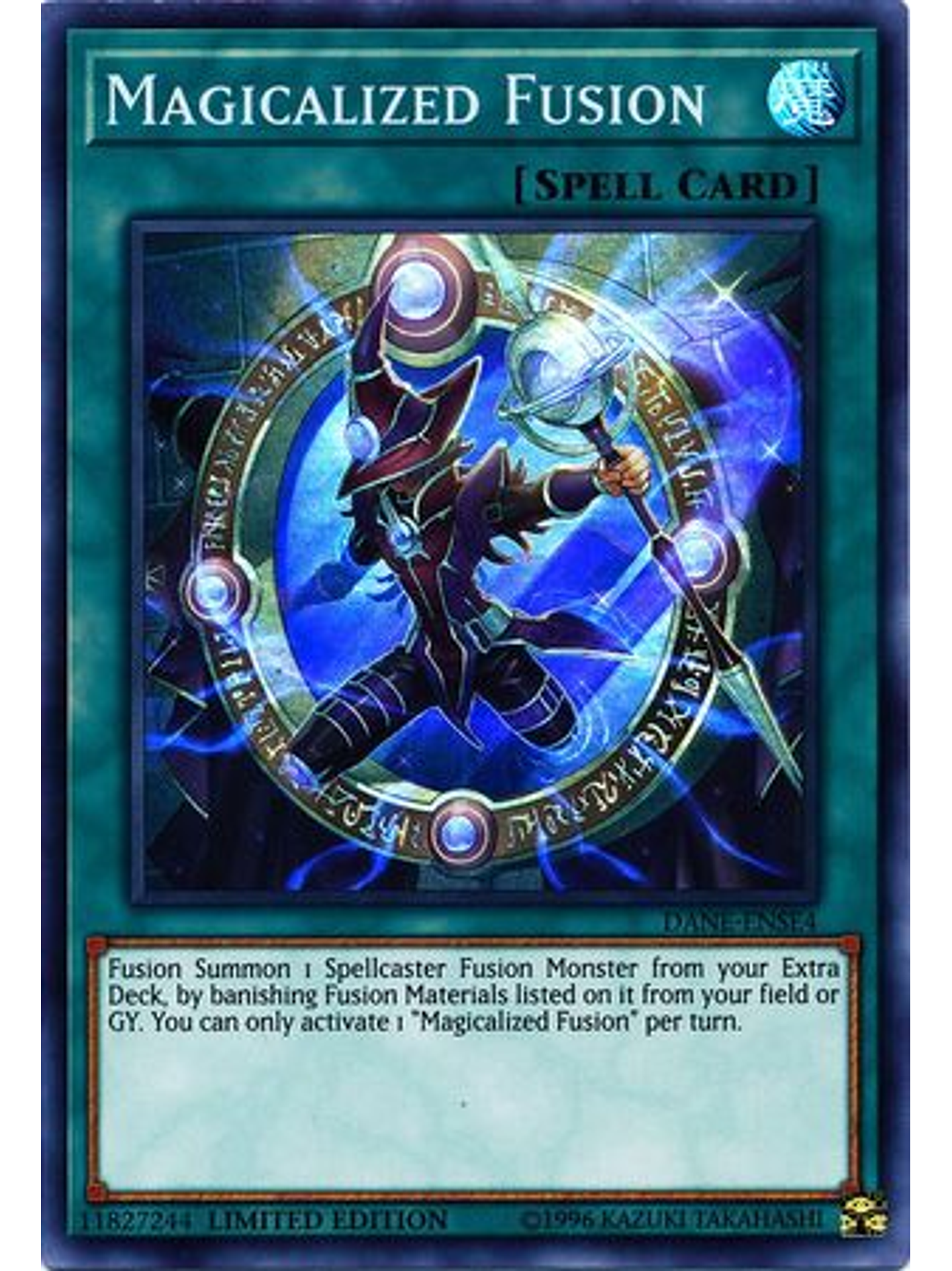 Magicalized Fusion - DANE-ENSE4 - Super Rare Limited Edition 1