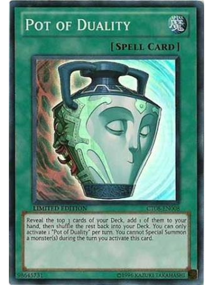 Pot of Duality - CT08-EN008 - Super Rare 1