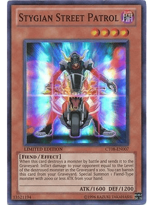 Stygian Street Patrol - CT08-EN007 - Super Rare