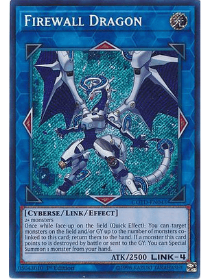 Firewall Dragon - COTD-EN043 - Secret Rare 1st Edition