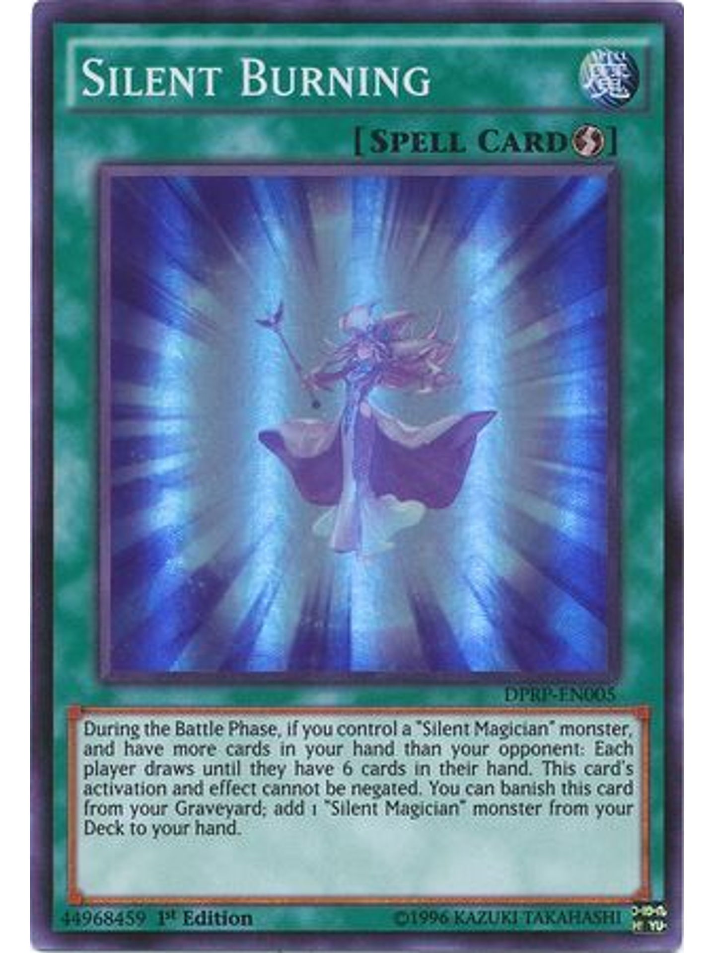 Silent Burning - DPRP-EN005 - Super Rare 1st Edition 1