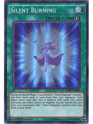 Silent Burning - DPRP-EN005 - Super Rare 1st Edition