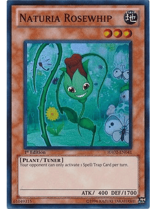 Naturia Rosewhip - HA02-EN041 - Super Rare 1st Edition