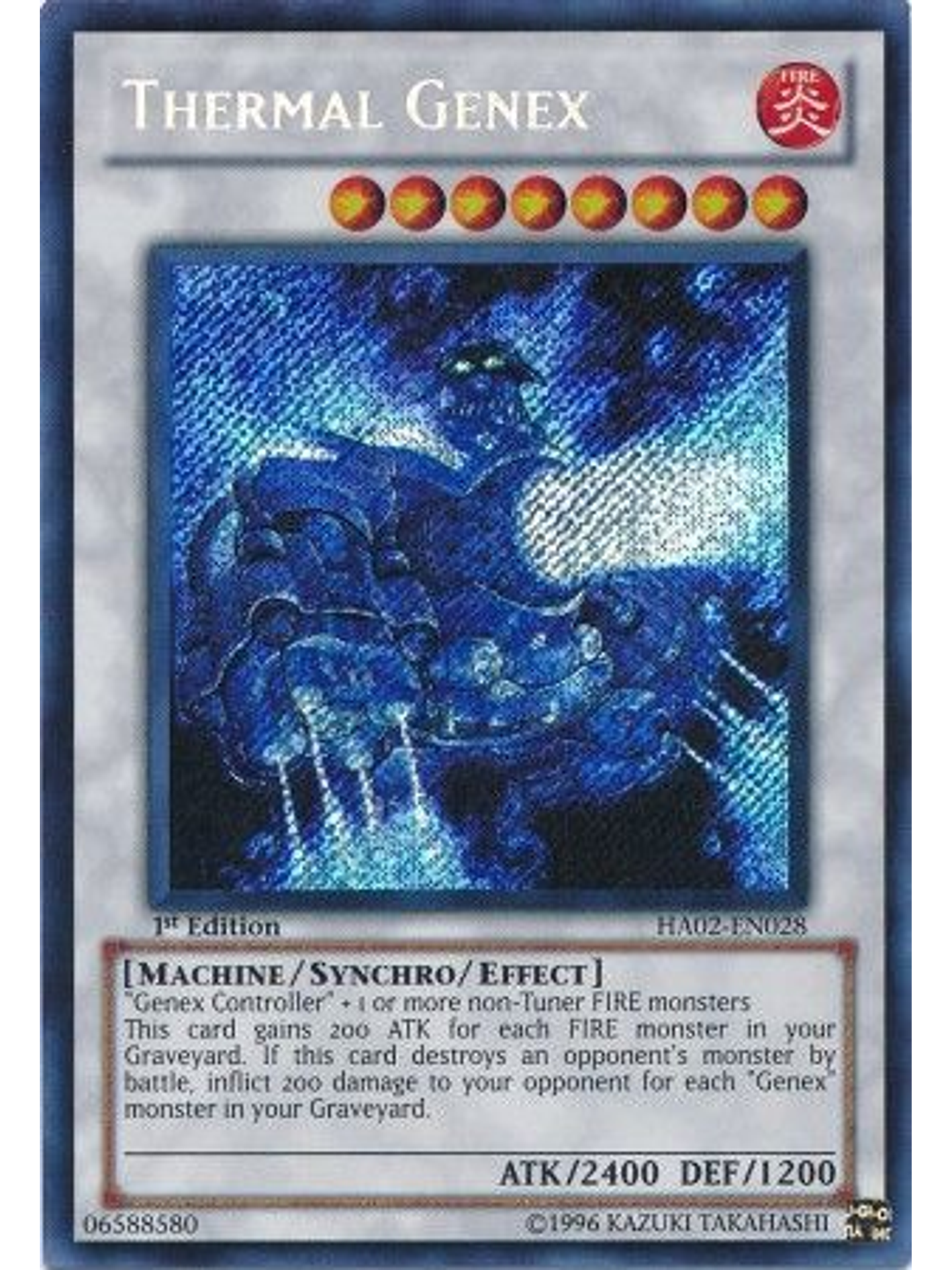 Thermal Genex - HA02-EN028 - Secret Rare 1st Edition 1