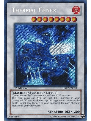 Thermal Genex - HA02-EN028 - Secret Rare 1st Edition