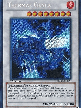 Thermal Genex - HA02-EN028 - Secret Rare 1st Edition