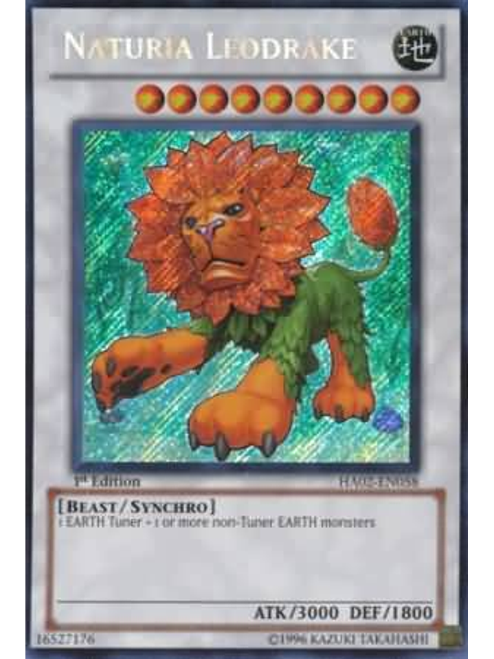 Naturia Leodrake - HA02-EN058 - Secret Rare 1st Edition 1