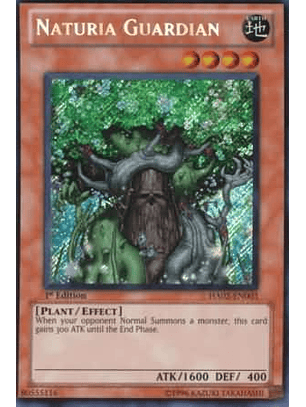 Naturia Guardian - HA02-EN003 - Secret Rare 1st Edition