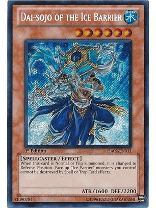 Dai-Sojo of the Ice Barrier - HA02-EN011 - Secret Rare 1st Edition