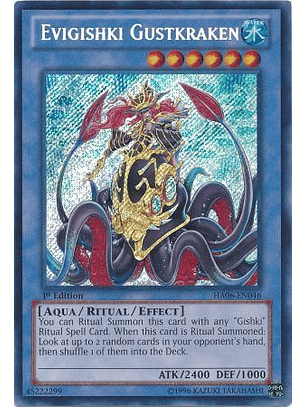 Evigishki Gustkraken - HA06-EN046 - Secret Rare 1st Edition