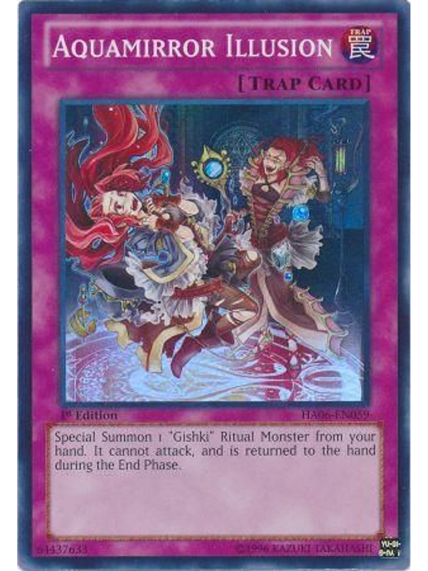 Aquamirror Illusion - HA06-EN059 - Super Rare 1st Edition 1