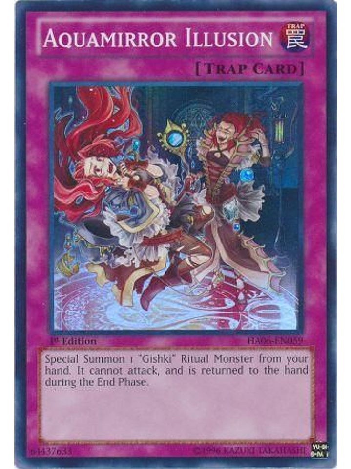 Aquamirror Illusion - HA06-EN059 - Super Rare 1st Edition 1