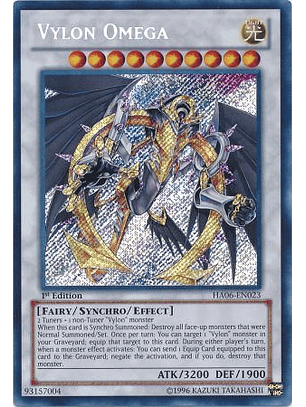 Vylon Omega - HA06-EN023 - Secret Rare 1st Edition