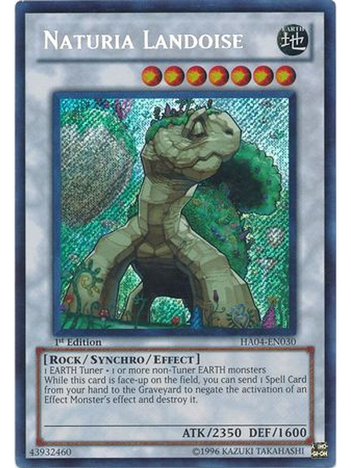 Naturia Landoise - HA04-EN030 - Secret Rare Unlimited 1