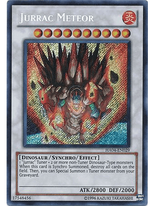 Jurrac Meteor - HA04-EN029 - Secret Rare Unlimited