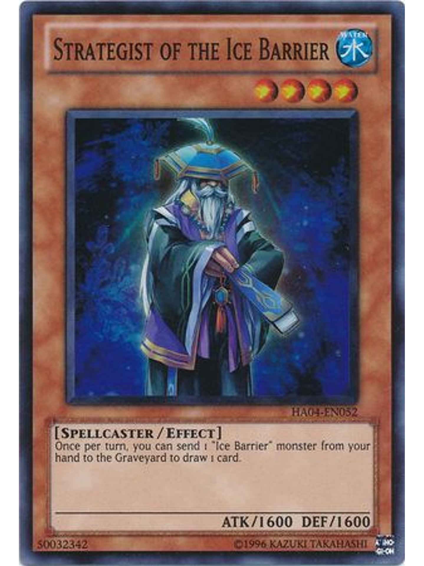 Strategist of the Ice Barrier - HA04-EN052 - Super Rare Unlimited 1