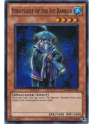Strategist of the Ice Barrier - HA04-EN052 - Super Rare Unlimited