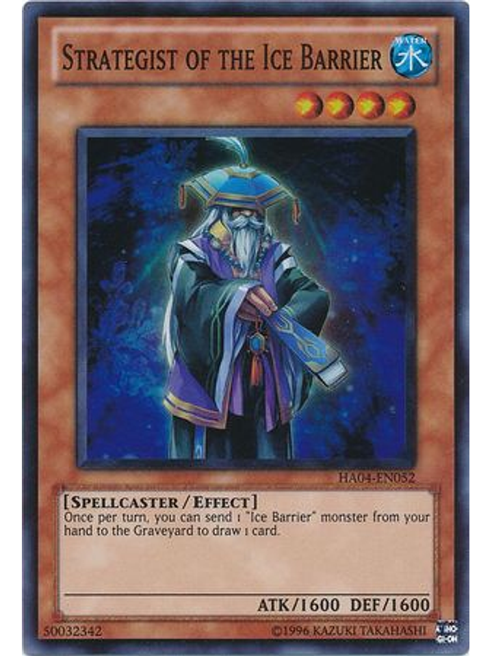 Strategist of the Ice Barrier - HA04-EN052 - Super Rare Unlimited 1