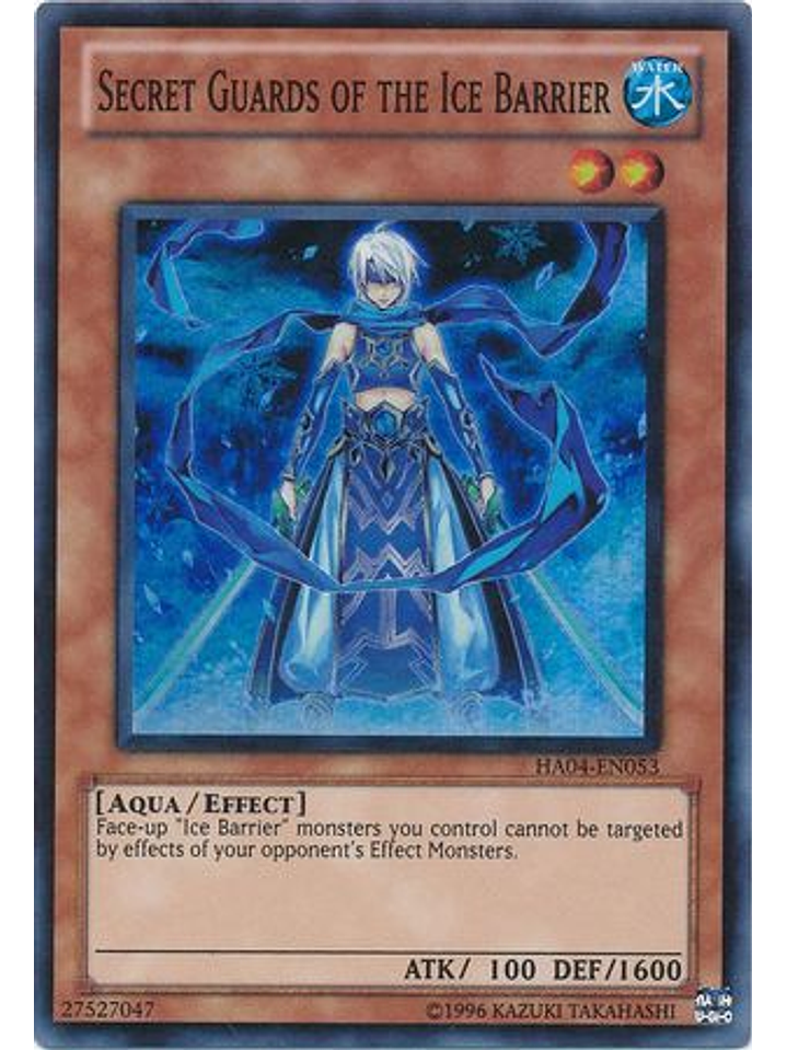 Secret Guards of the Ice Barrier - HA04-EN053 - Super Rare Unlimited 1
