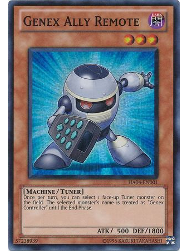 Genex Ally Remote - HA04-EN001 - Super Rare Unlimited 1