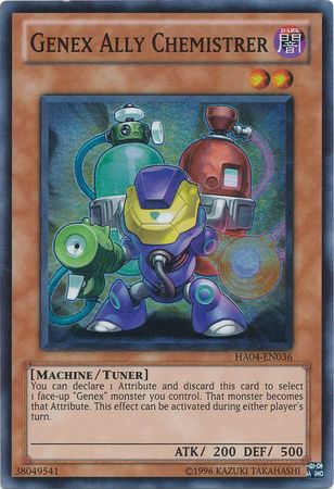 Genex Ally Chemistrer - HA04-EN036 - Super Rare Unlimited