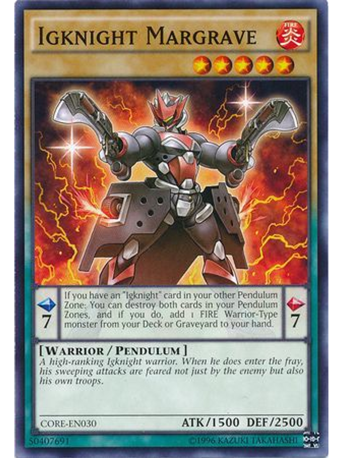 Igknight Margrave - CORE-EN030 - Common Unlimited 1