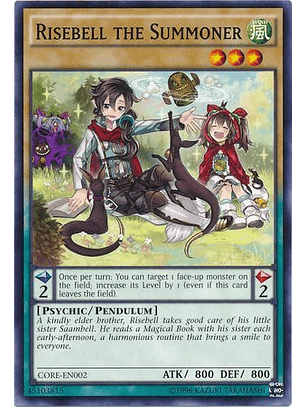 Risebell the Summoner - CORE-EN002 - Common Unlimited
