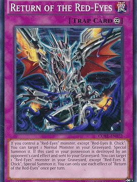 Return of the Red-Eyes - CORE-EN072 - Common Unlimited