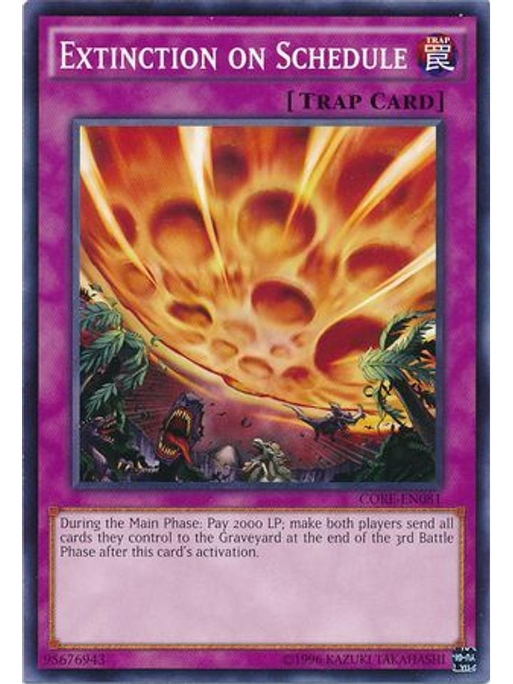 Extinction on Schedule - CORE-EN081 - Common Unlimited 1