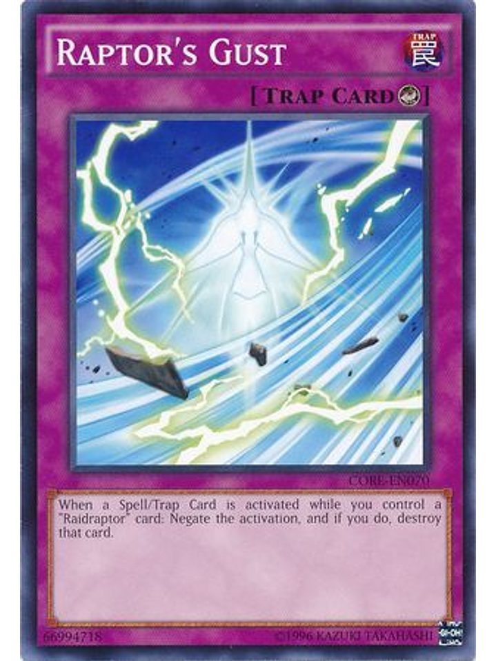 Raptor's Gust - CORE-EN070 - Common Unlimited 1