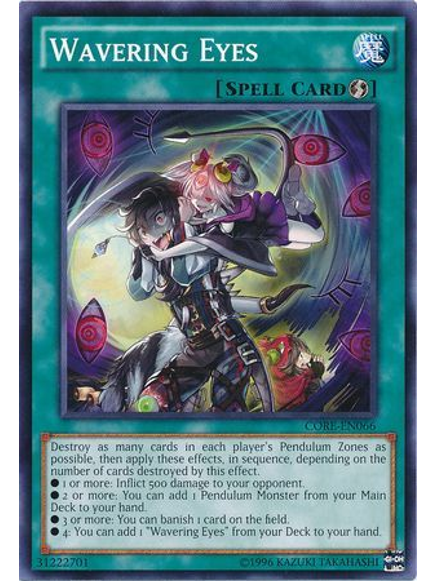 Wavering Eyes - CORE-EN066 - Common Unlimited 1