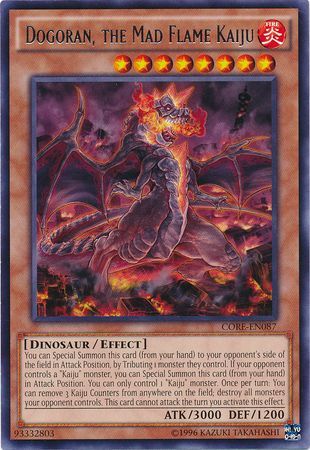 Dogoran, the Mad Flame Kaiju - CORE-EN087 - Rare Unlimited