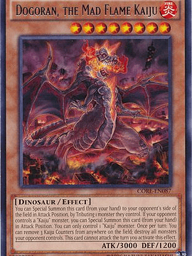 Dogoran, the Mad Flame Kaiju - CORE-EN087 - Rare Unlimited