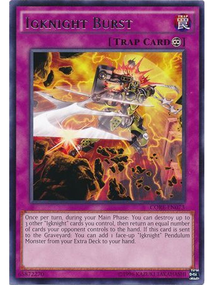 Igknight Burst - CORE-EN073 - Rare Unlimited 1
