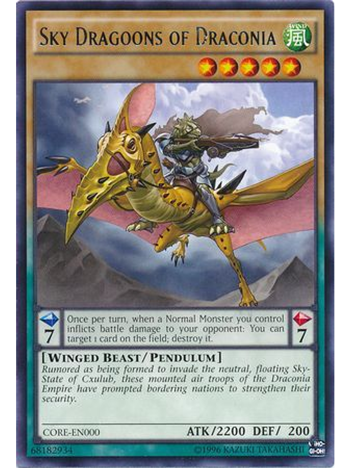 Sky Dragoons of Draconia - CORE-EN000 - Rare Unlimited 1