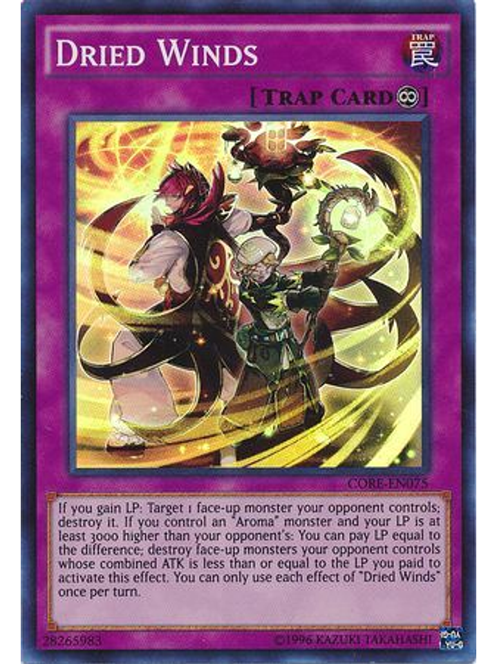 Dried Winds - CORE-EN075 - Super Rare Unlimited 1
