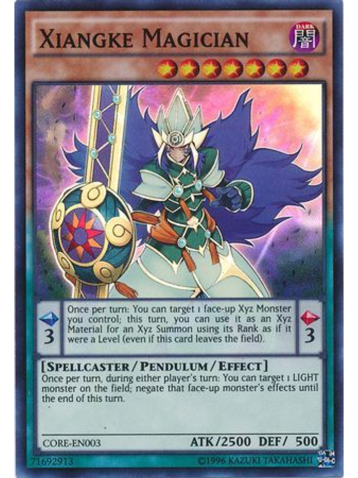 Xiangke Magician - CORE-EN003 - Super Rare Unlimited 1