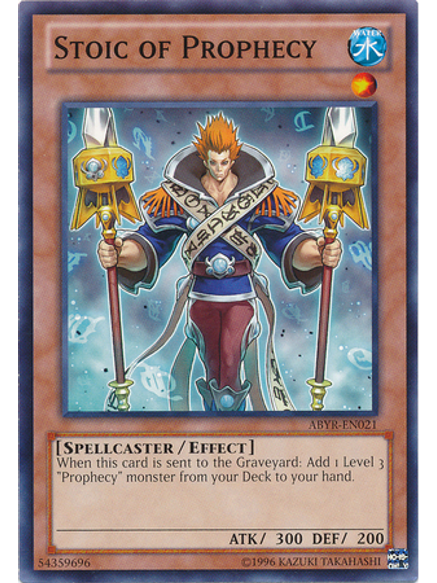 Stoic of Prophecy - ABYR-EN021 - Common Unlimited 1
