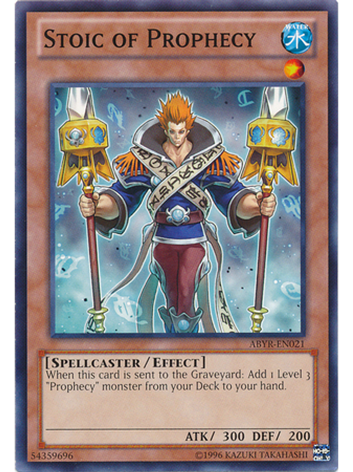 Stoic of Prophecy - ABYR-EN021 - Common Unlimited 1