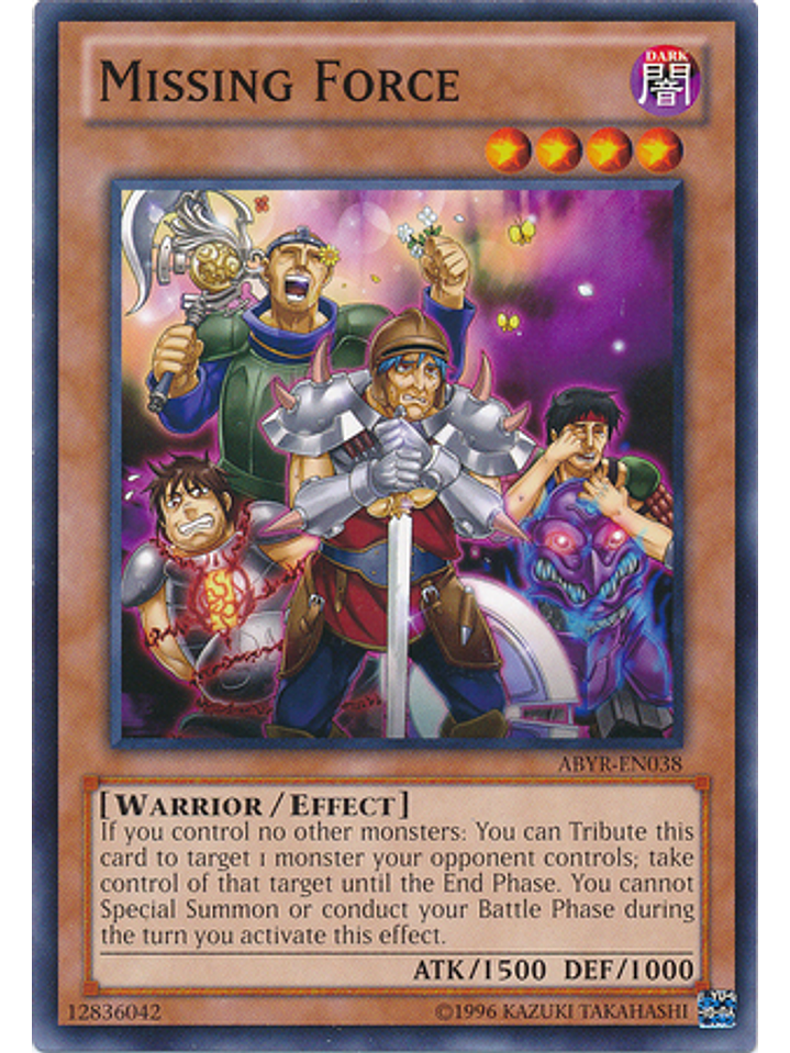 Missing Force - ABYR-EN038 - Common Unlimited 1
