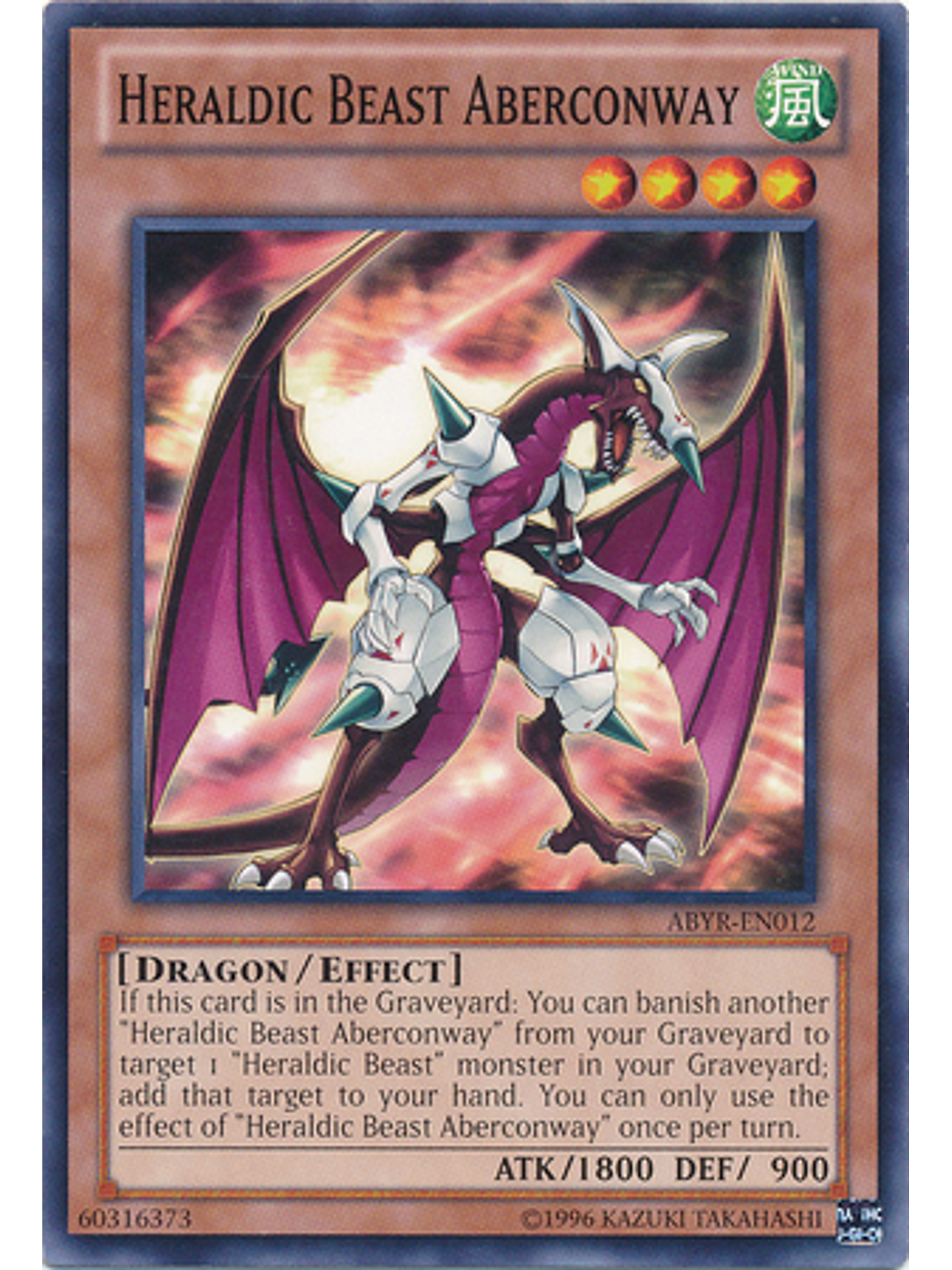 Heraldic Beast Aberconway - ABYR-EN012 - Common Unlimited 1