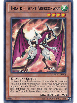 Heraldic Beast Aberconway - ABYR-EN012 - Common Unlimited