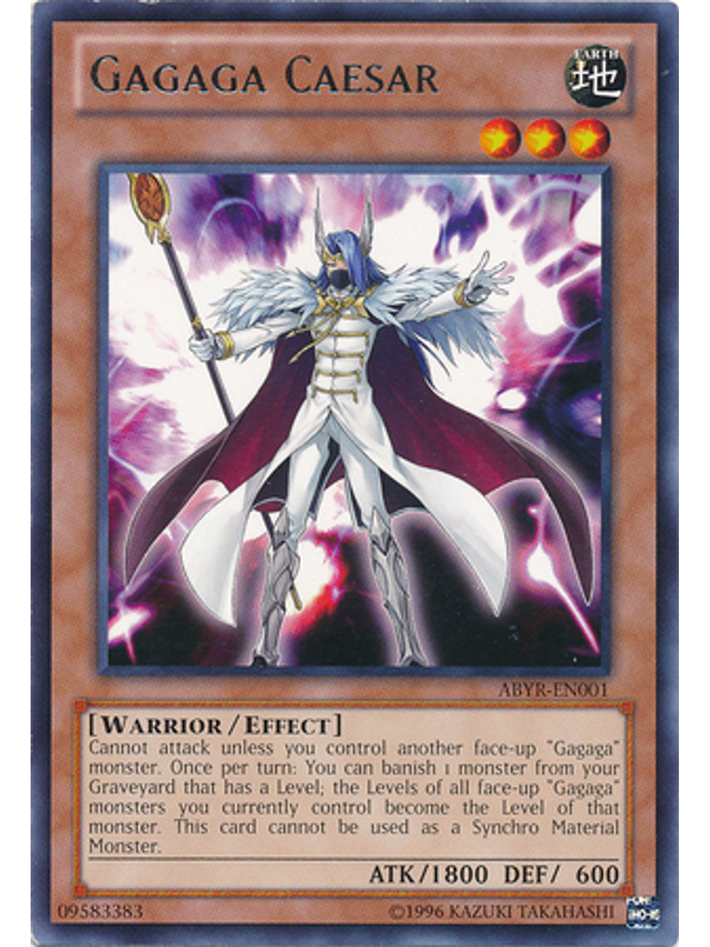 Gagaga Caesar - ABYR-EN001 - Rare Unlimited 1