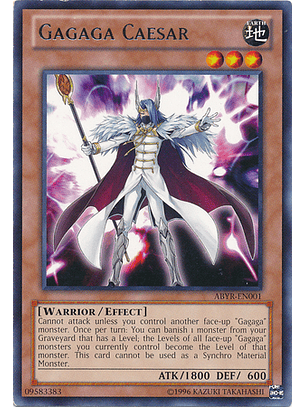 Gagaga Caesar - ABYR-EN001 - Rare Unlimited