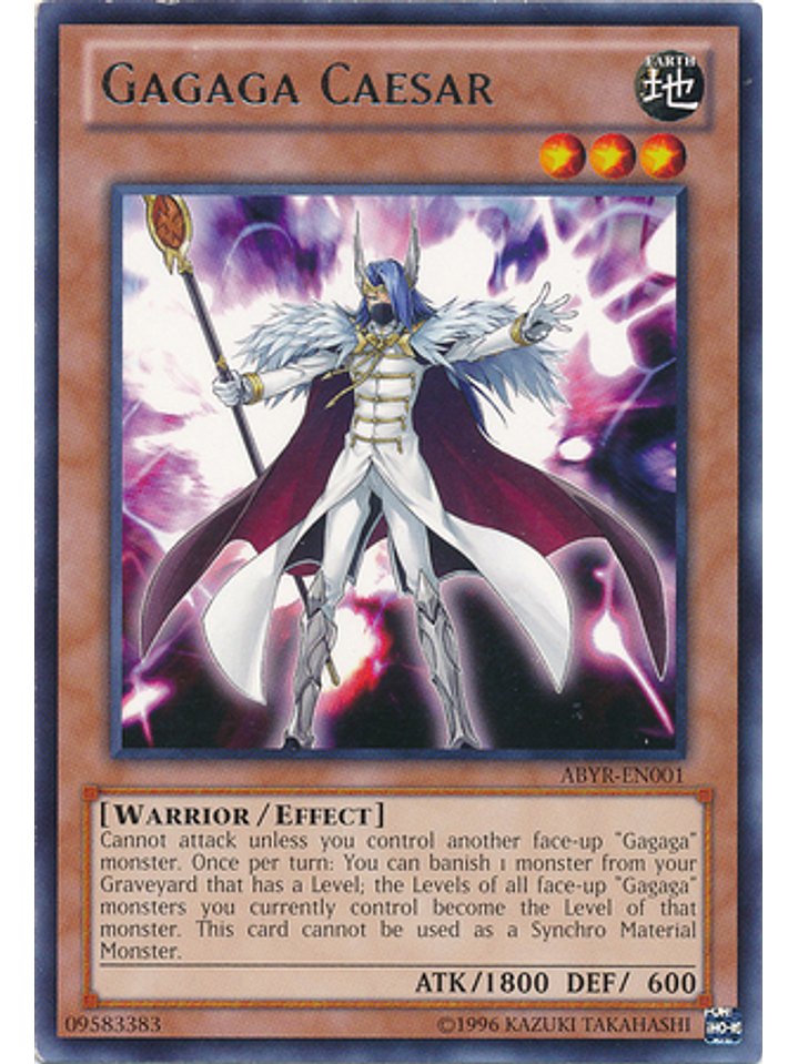 Gagaga Caesar - ABYR-EN001 - Rare Unlimited 1