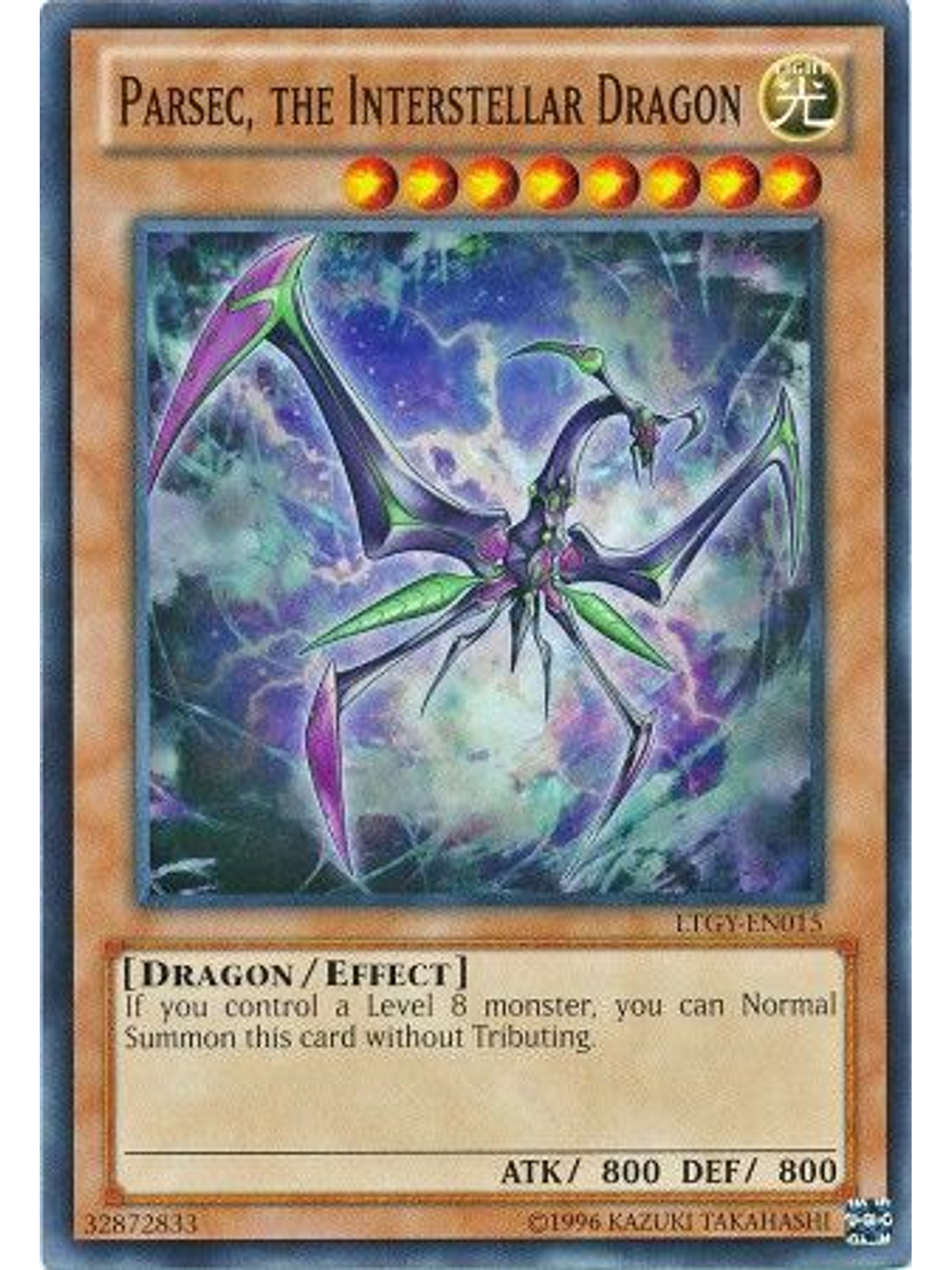 Parsec, the Interstellar Dragon - LTGY-EN015 - Common Unlimited 1